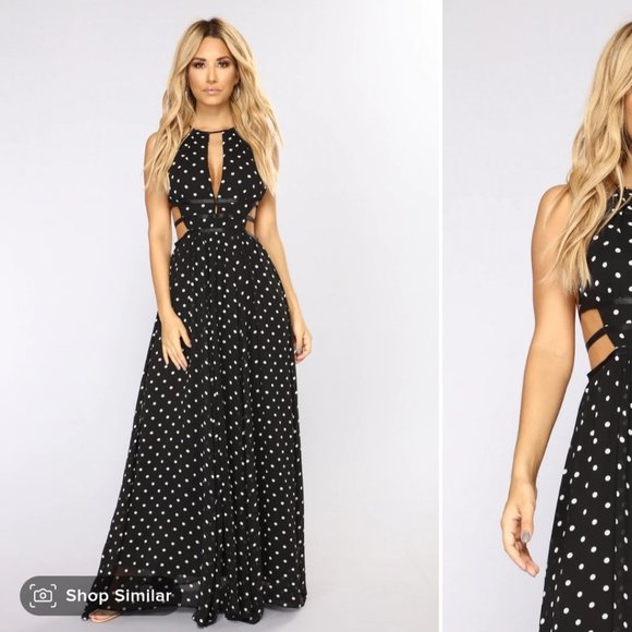 Polka-dot Dress - Picture 1 of 3